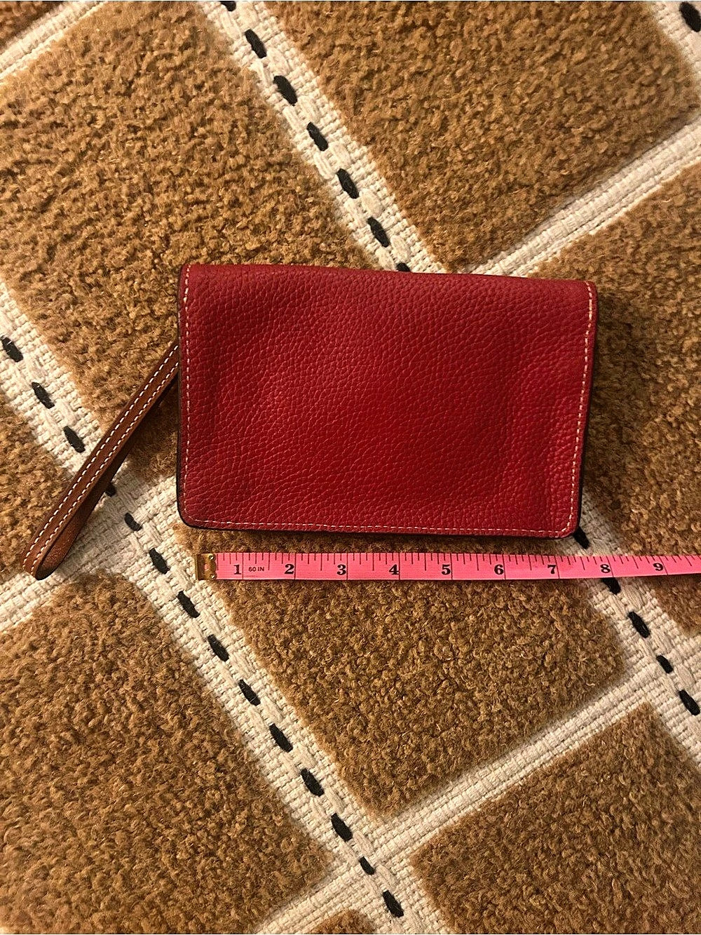 Dooney & Bourke Red Wristlet Wallet - Picture 5 of 5